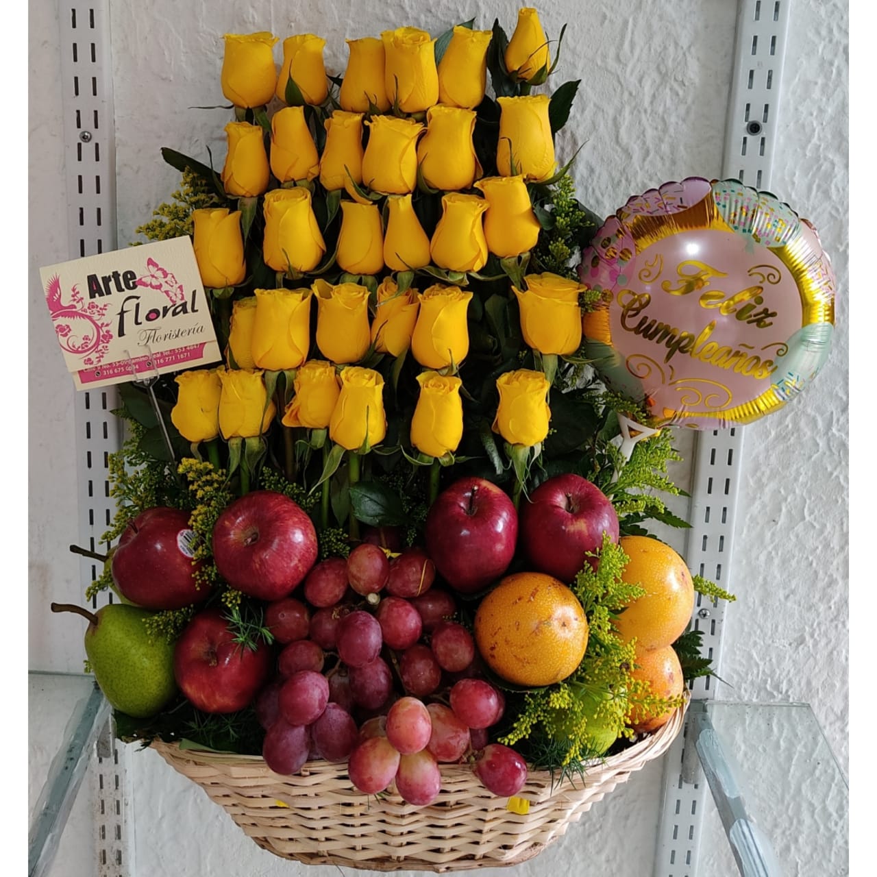 Arreglo Rosas Amarillas- Floristerias en Cali