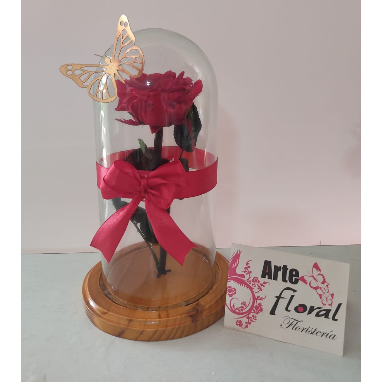 Rosa preservada roja -cali