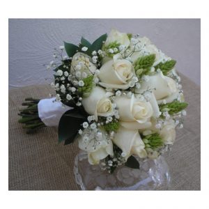 Bouquet de novia blanco - floristerias en cali