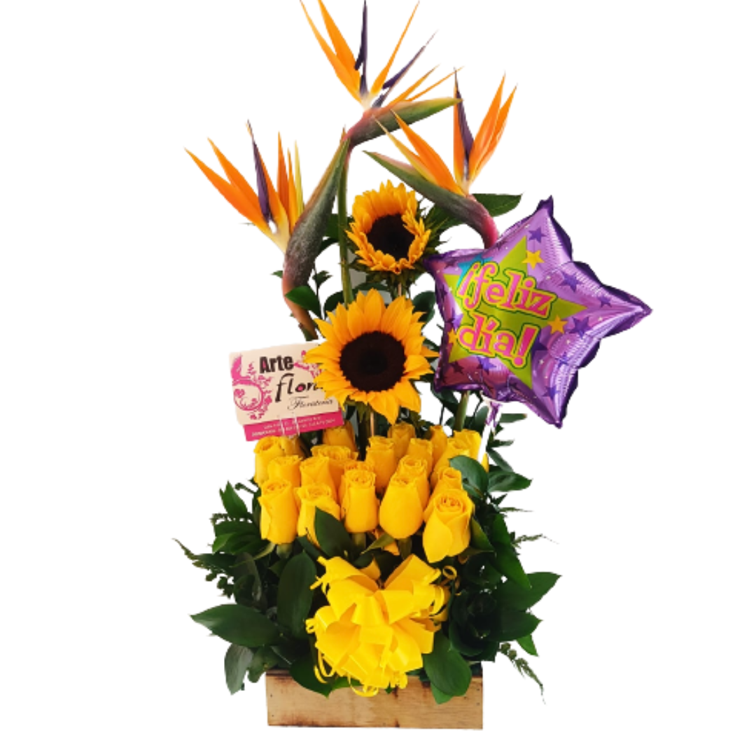 arreglo cumpleaños - florescali