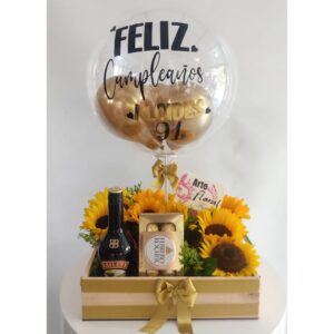 Arreglo floral de cumpleaños- Floristeria cali