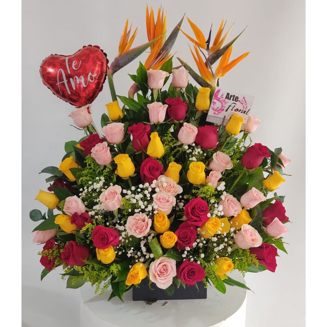 Arreglo floral -Floristería Cali (4) Arreglo floral