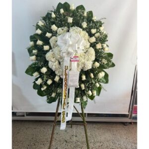 A-Corona funebre-Floristerias en cali
