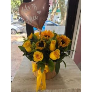 Ramo de rosas amarillas-Floristerias en cali