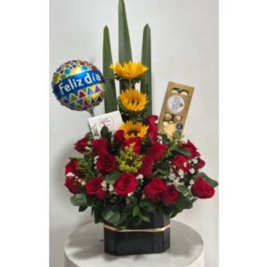 Ramo floral de cumpleaños-Floristeria cali