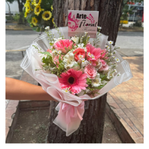 A- Ramos buch贸n de flores -floristeria en cali